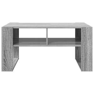 Konferenční stolek Šedá Sonoma 92 x 53 x 45 cm kompozitní dřevo - obrázek 5