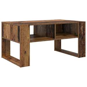 vidaXL Kohvilaud Vana puit 92 x 53 x 45 cm Tehispuit