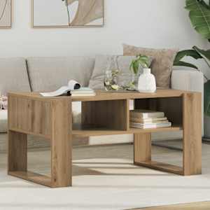 Konferenční stolek Artisanový dub 92 x 53 x 45 cm - obrázek 1