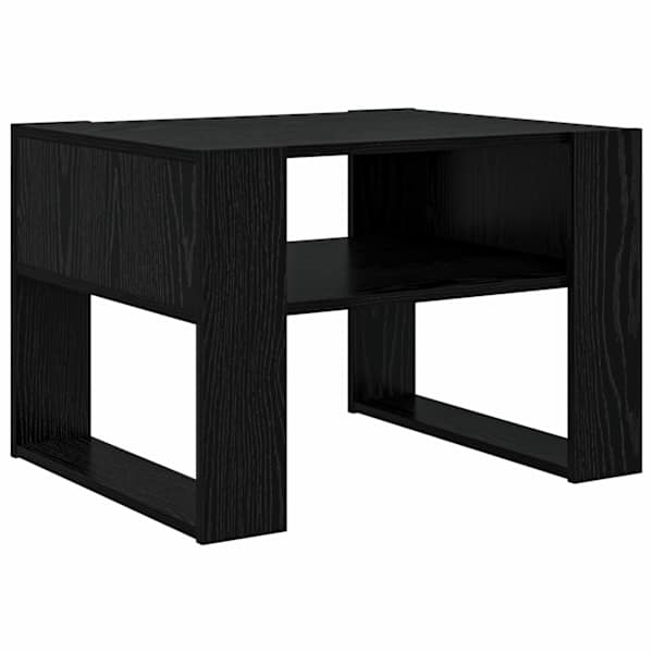 vidaXL Kohvilaud Must tamm 66 x 53 x 45 cm Tehispuit