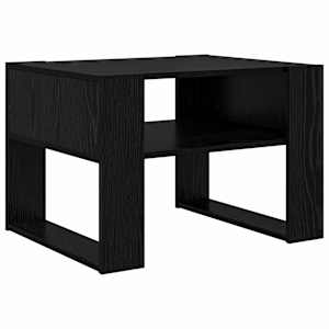 Konferenční stolek Černý dub 66 x 53 x 45 cm kompozitní dřevo - obrázek 2