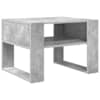 vidaXL Kohvilaud Betoonhall 66 x 53 x 45 cm Tehispuit