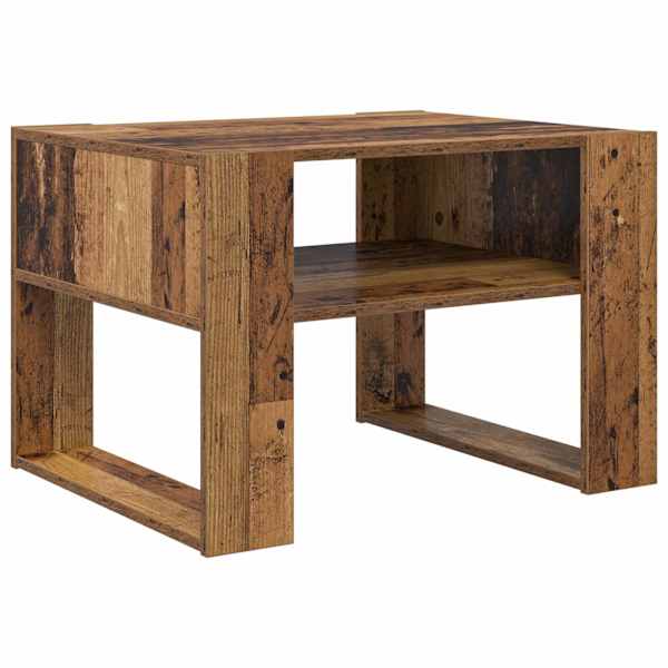 vidaXL Kohvilaud Vana puit 66 x 53 x 45 cm Tehispuit
