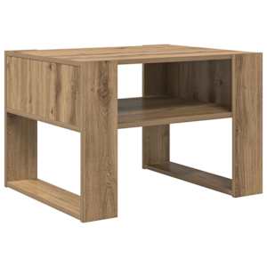 Konferenční stolek Artisanový dub 66 x 53 x 45 cm - obrázek 7