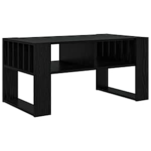 vidaXL Kohvilaud Must tamm 92 x 49,5 x 45 cm Tehispuit