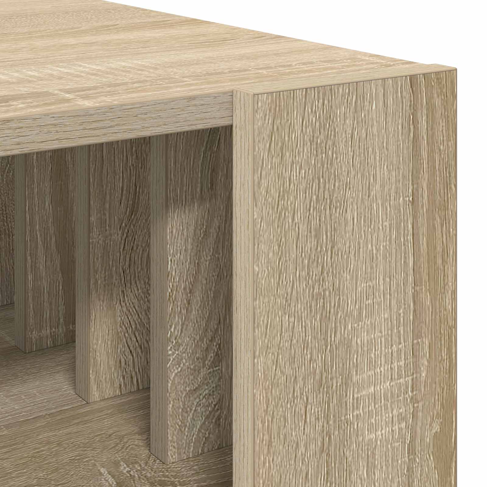 Salontafel Sonoma Eiken 92 x 49,5 x 45 cm Bewerkt hout | luizaXL | Dé meubelwinkel voor elk interieur Salontafel Sonoma Eiken 92 x 49,5 x 45 cm Bewerkt hout - Afbeelding 8