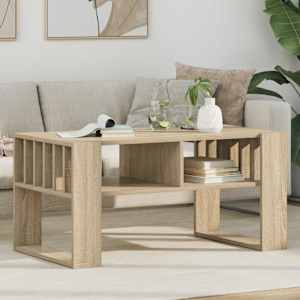 Klubska miza Sonoma hrast 92 x 49,5 x 45 cm Konstruiran les