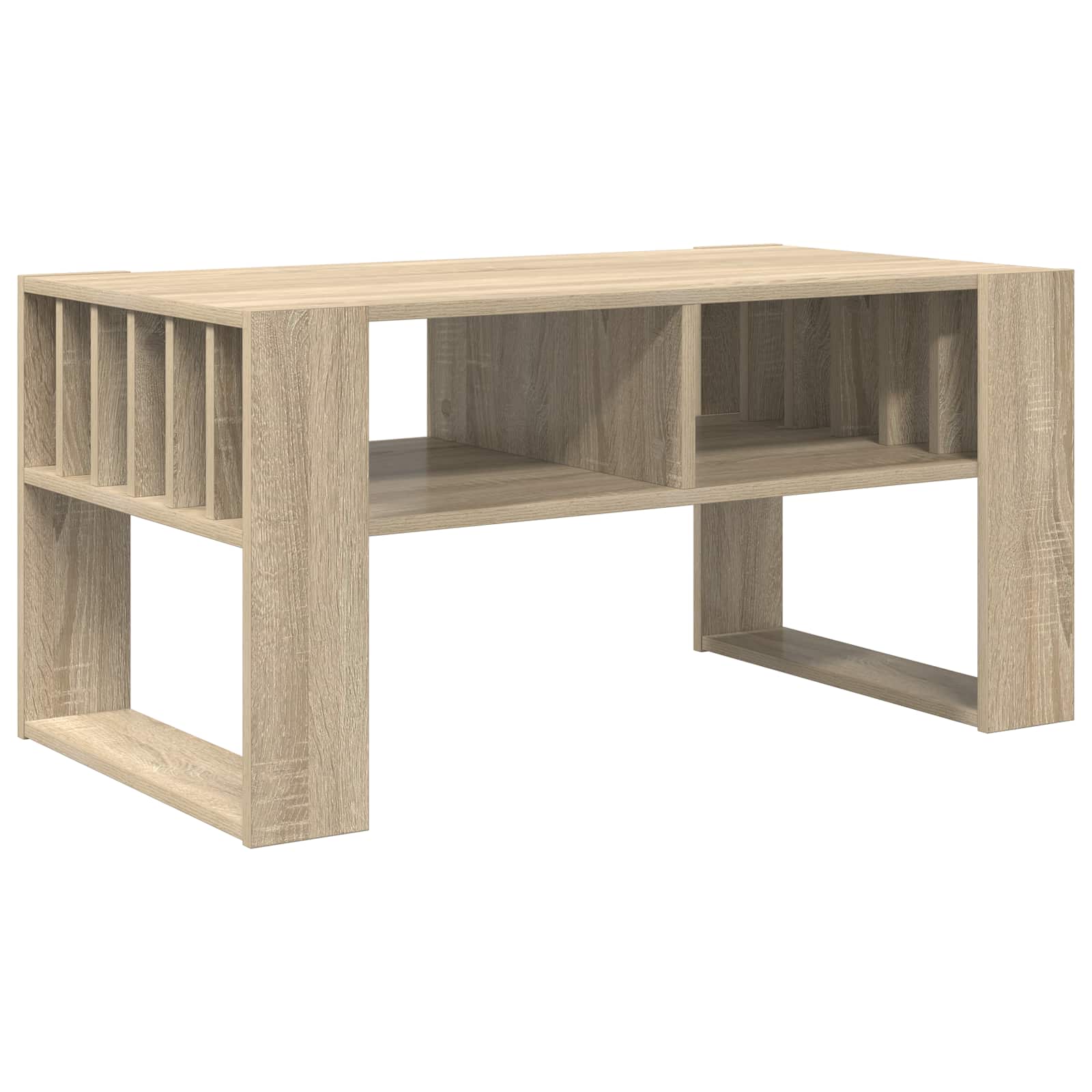 Thumbnail - vidaXL Couchtisch Sonoma-Eiche 92 x 49,5 x 45 cm Holzwerkstoff