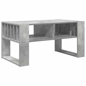 Konferenční stolek Betonově šedá 92 x 49,5 x 45 cm - obrázek 7