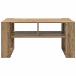 Konferenční stolek Artisanový dub 92 x 49,5 x 45 cm - obrázek 5