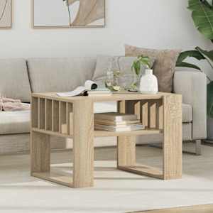 Klubska miza Sonoma hrast 66 x 49,5 x 45 cm Konstruiran les