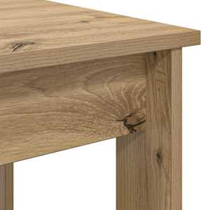 Sada konferenčních stolků 2 pcs Artisanový dub 50 x 52 x 42 cm - obrázek 11