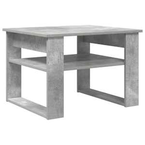 Konferenční stolek s úložištěm Betonově šedá 64 x 54 x 44 cm - obrázek 7