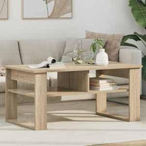 Konferenční stolek Sonoma dub 96 x 54 x 44 cm kompozitní dřevo - obrázek 1