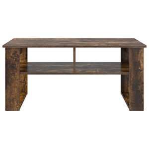 Konferenční stolek Kouřový dub 96 x 54 x 44 cm kompozitní dřevo - obrázek 5