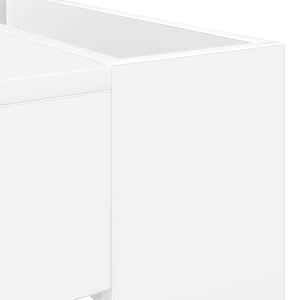 Konferenční stolek Bílá 110 x 50 x 41 cm kompozitní dřevo - obrázek 8