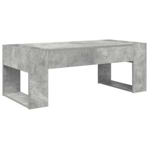 Konferenční stolek Betonově šedá 110 x 50 x 41 cm - obrázek 7