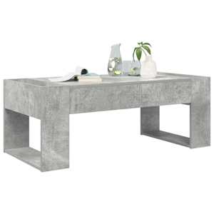 Konferenční stolek Betonově šedá 110 x 50 x 41 cm - obrázek 3