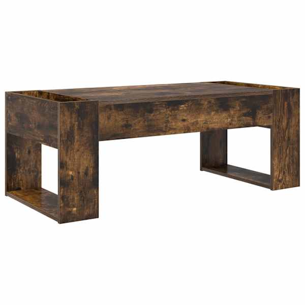 vidaXL Kohvilaud Suitsetatud tamm 110 x 50 x 41 cm Tehispuit