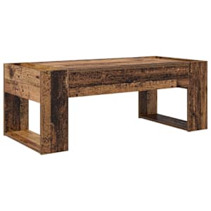 vidaXL Kohvilaud Vana puit 110 x 50 x 41 cm Tehispuit