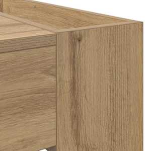 Konferenční stolek Artisanový dub 110 x 50 x 41 cm - obrázek 8