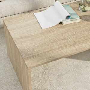 Konferenční stolek Sonoma dub 95 x 50 x 34 cm kompozitní dřevo - obrázek 4