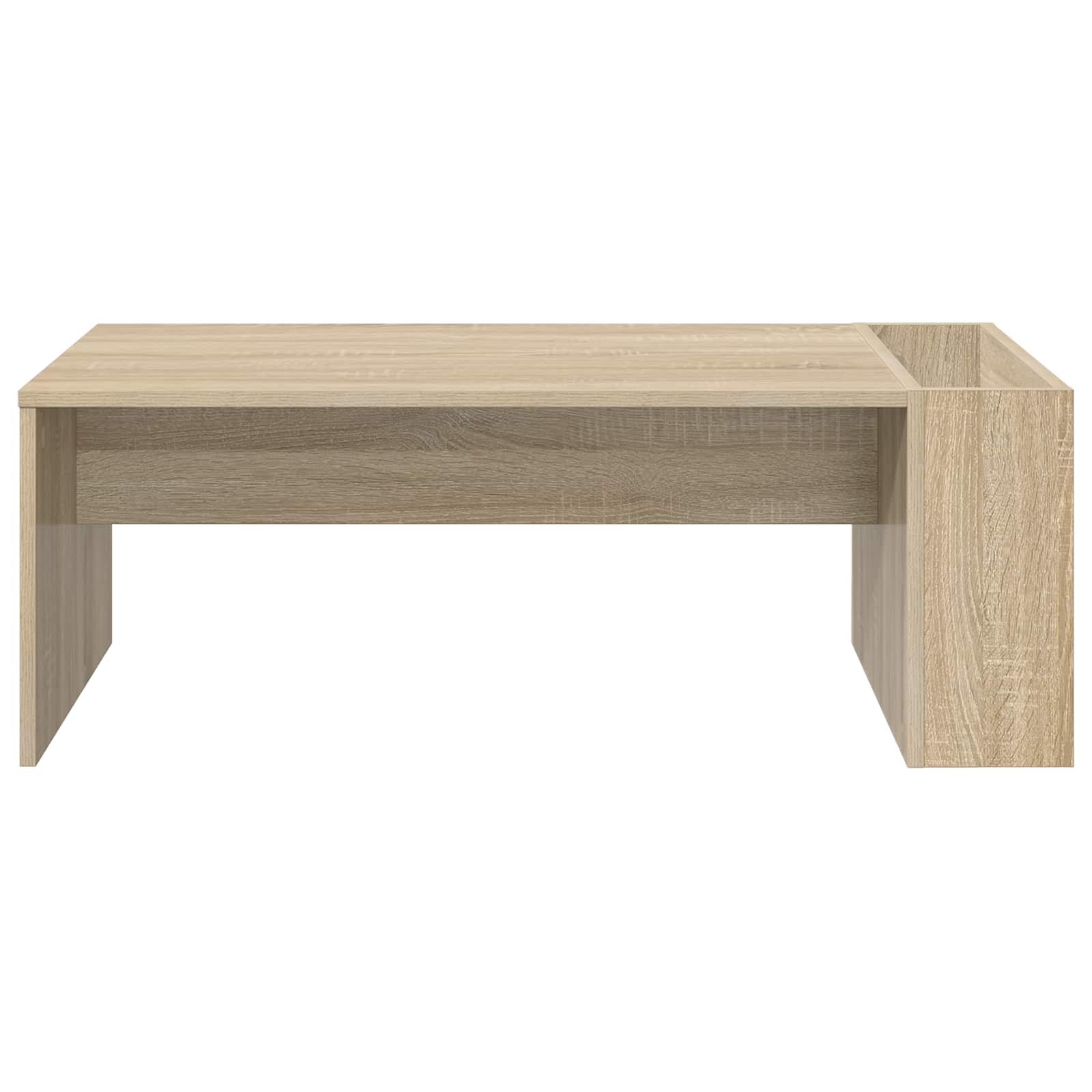 Salontafel Sonoma Eiken 95 x 50 x 34 cm Bewerkt hout | luizaXL | Dé meubelwinkel voor elk interieur Salontafel Sonoma Eiken 95 x 50 x 34 cm Bewerkt hout - Afbeelding 5