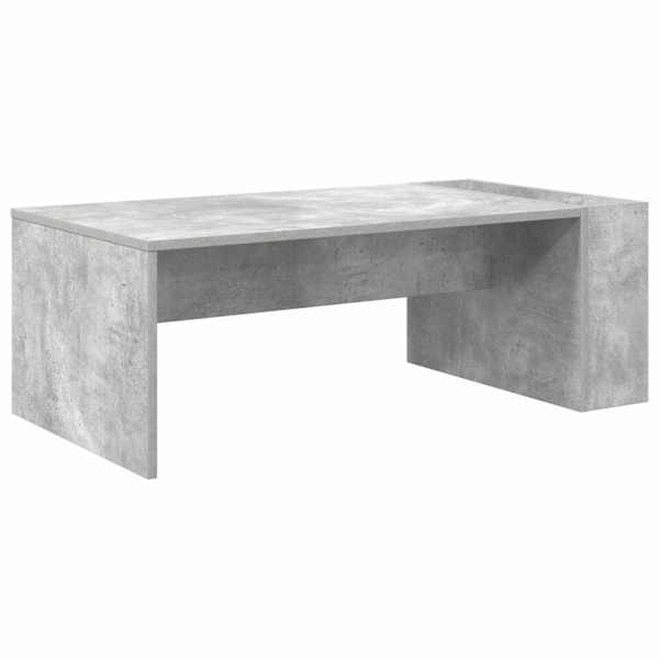 vidaXL Kohvilaud Betoonhall 95 x 50 x 34 cm Tehispuit