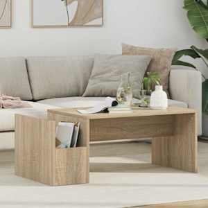Konferenční stolek Sonoma dub 90 x 45 x 35 cm kompozitní dřevo - obrázek 1