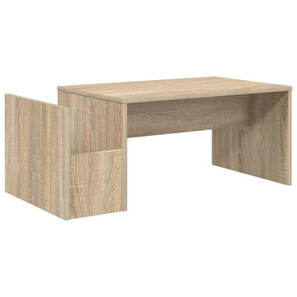 vidaXL Kohvilaud Sonoma tamm 90 x 45 x 35 cm Tehispuit