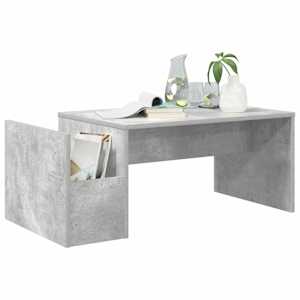 Konferenční stolek Betonově šedá 90 x 45 x 35 cm - obrázek 3