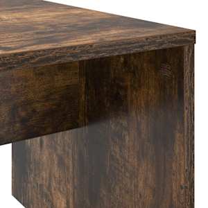 Konferenční stolek Kouřový dub 90 x 45 x 35 cm kompozitní dřevo - obrázek 8
