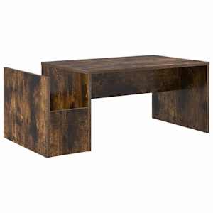 Konferenční stolek Kouřový dub 90 x 45 x 35 cm kompozitní dřevo - obrázek 2
