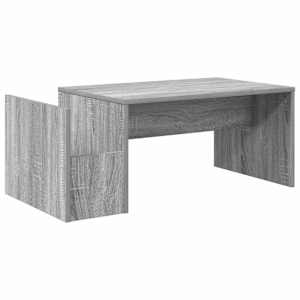 Konferenční stolek Šedá Sonoma 90 x 45 x 35 cm kompozitní dřevo - obrázek 2