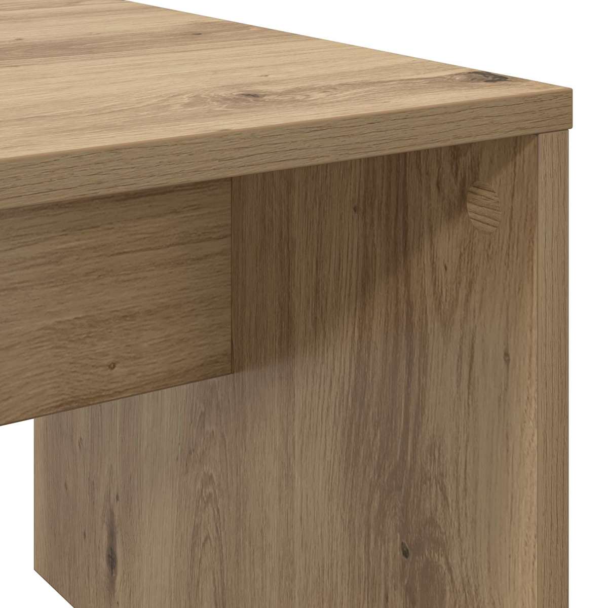 Sofabord 90 x 45 x 35 cm Konstrueret træ - Billede 8