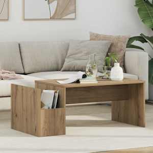 Konferenční stolek Artisanový dub 90 x 45 x 35 cm - obrázek 1