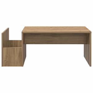 Konferenční stolek Artisanový dub 90 x 45 x 35 cm - obrázek 5