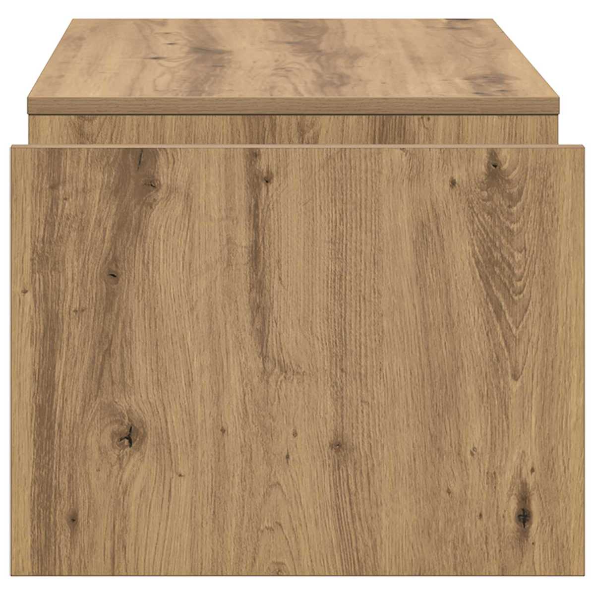 Sofabord 90 x 45 x 35 cm Konstrueret træ - Billede 6