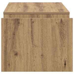Konferenční stolek Artisanový dub 90 x 45 x 35 cm - obrázek 6