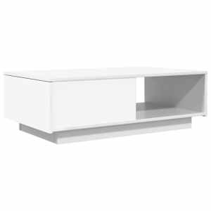 vidaXL Kohvilaud Valge 95 x 55 x 31 cm Tehispuit