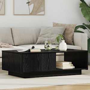 Klubska miza Črna Orehovina 95 x 55 x 31 cm Konstruiran les