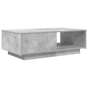 vidaXL Kohvilaud Betoonhall 95 x 55 x 31 cm Tehispuit