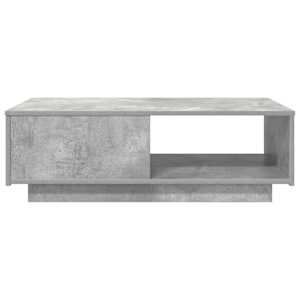 Konferenční stolek se zásuvkou Betonově šedá 95 x 55 x 31 cm - obrázek 6