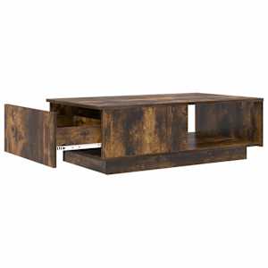 Konferenční stolek Kouřový dub 95 x 55 x 31 cm kompozitní dřevo - obrázek 5