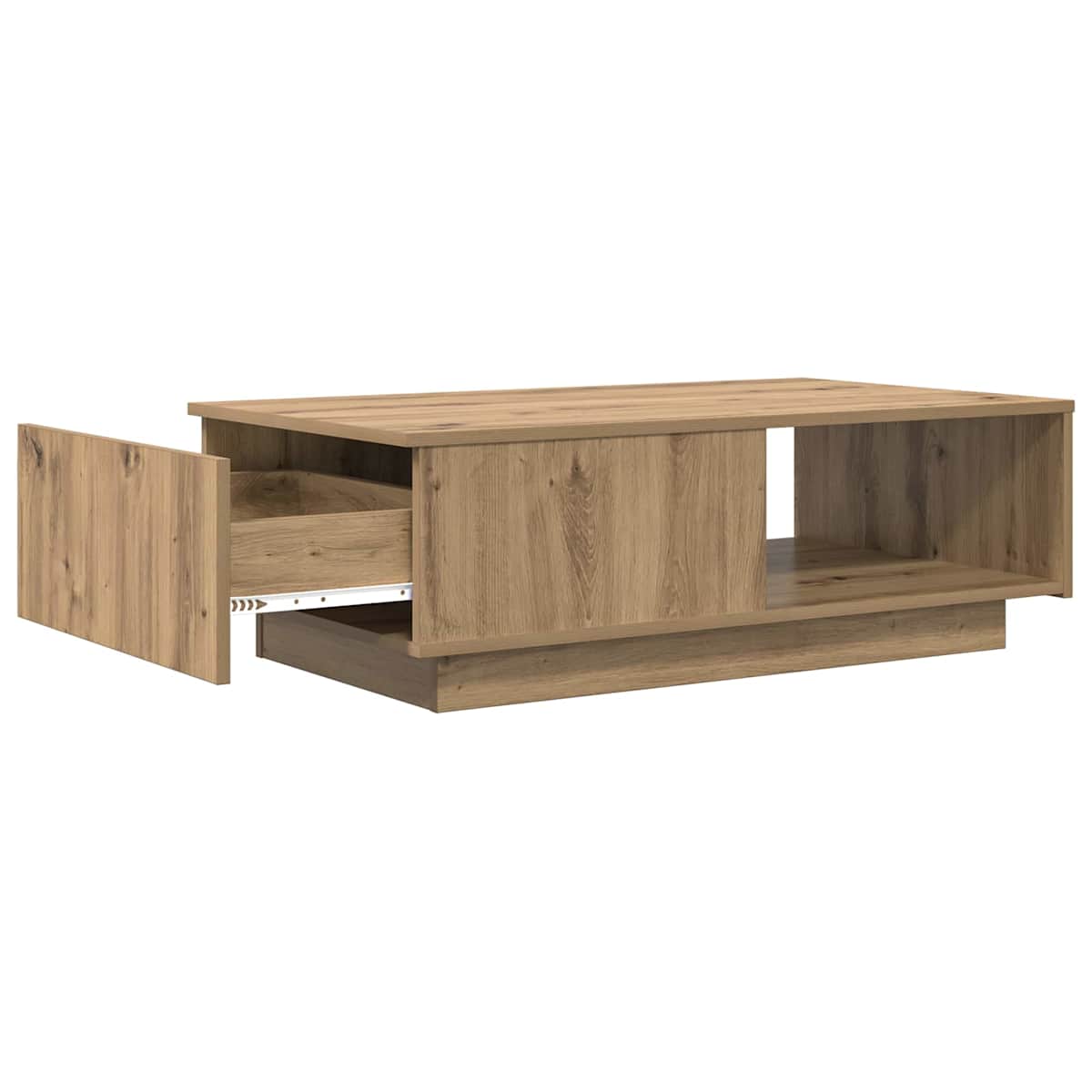 Sofabord 95 x 55 x 31 cm Konstrueret træ - Billede 5