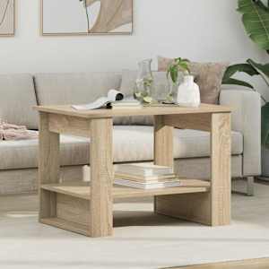 Klubska miza Sonoma hrast 72 x 50 x 50 cm Konstruiran les