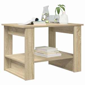 Konferenční stolek Sonoma dub 72 x 50 x 50 cm kompozitní dřevo - obrázek 3