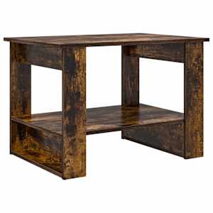 Konferenční stolek Kouřový dub 72 x 50 x 50 cm kompozitní dřevo - obrázek 7