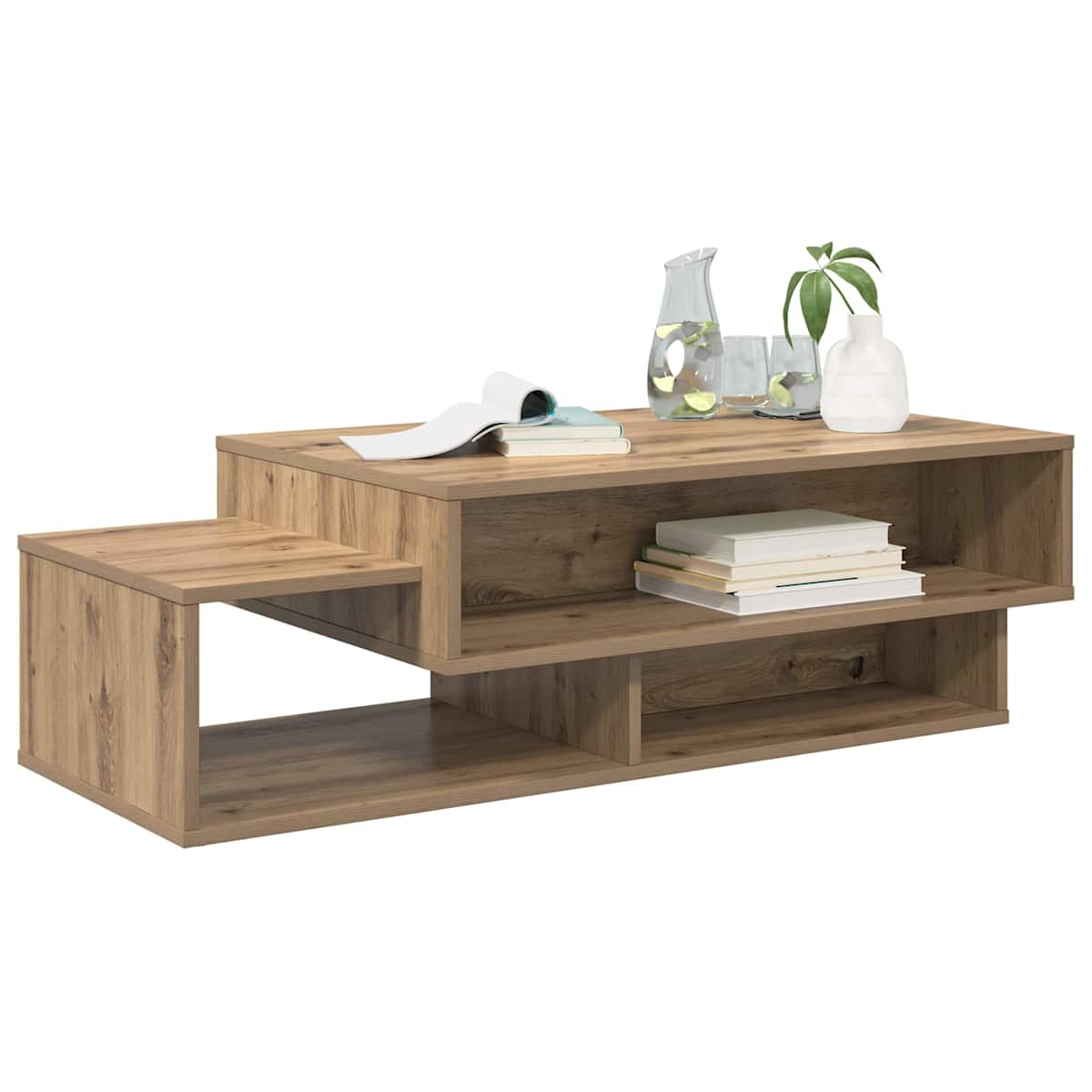 Sofabord 105 x 50 x 32,5 cm Konstrueret træ - Billede 3