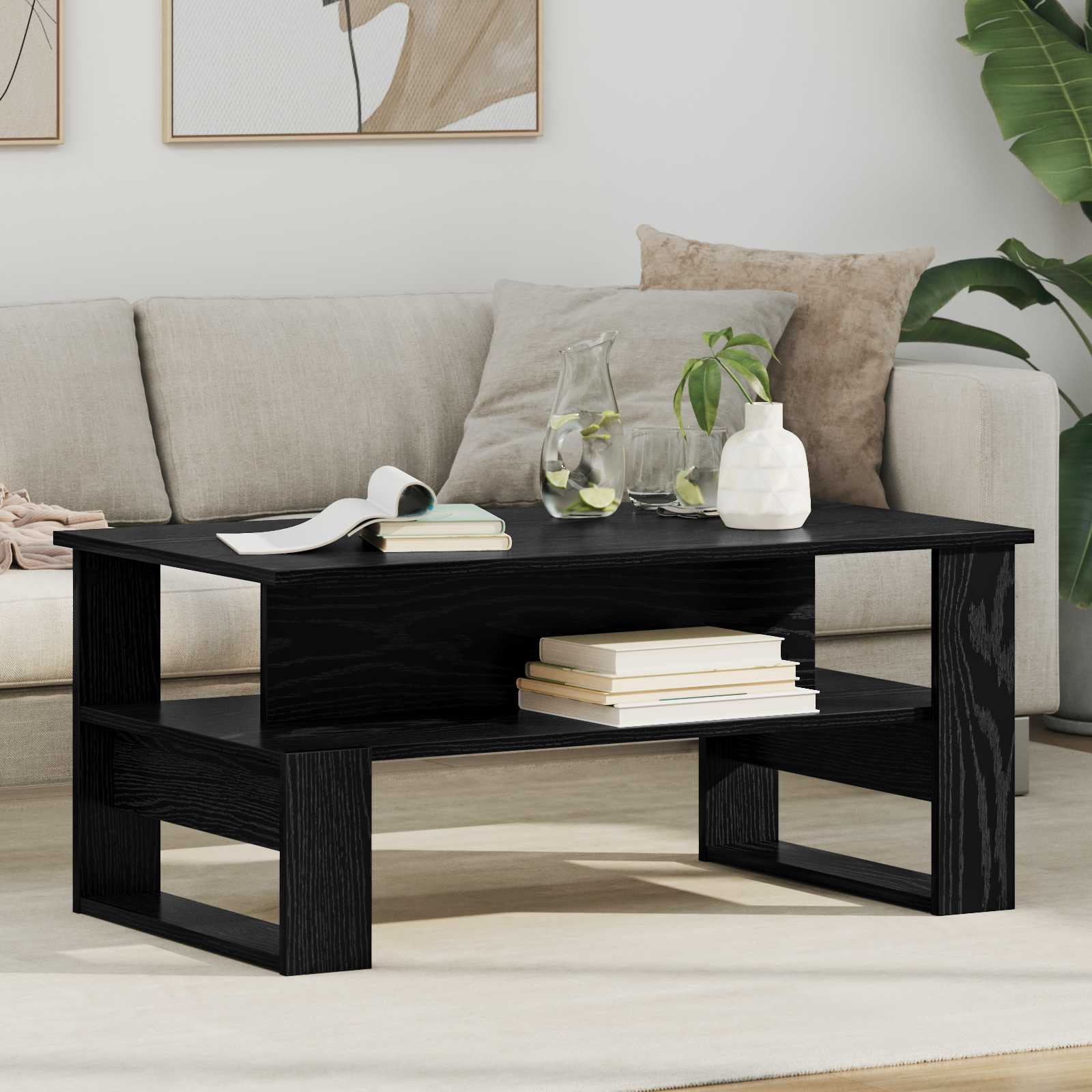 Масичка за кафе Черния дъб 90 x 50 x 40 cm Инженерно дърво